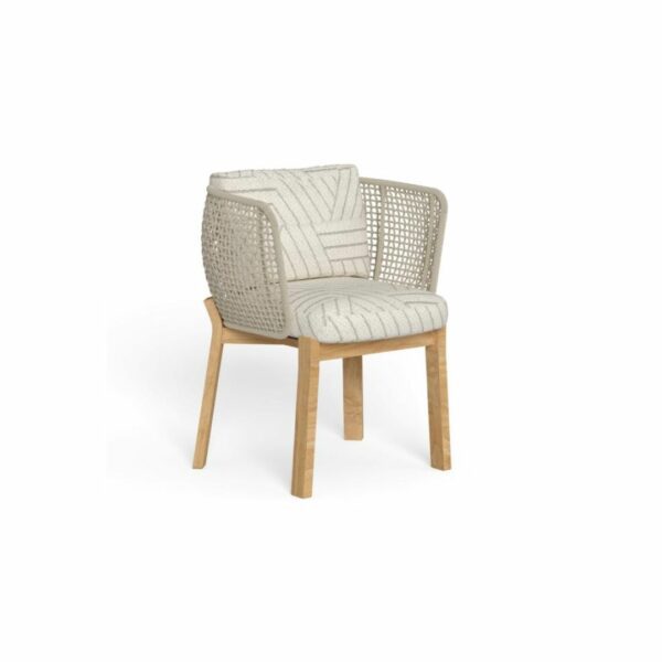 Καρέκλα Argo Natural Teak-Reggae Ivory