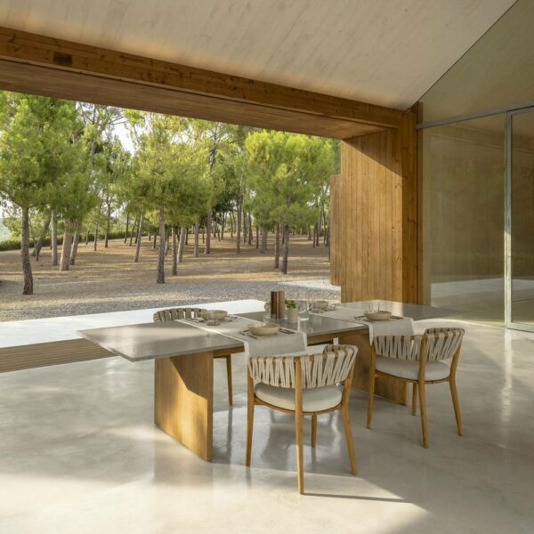 Τραπέζι Venice Naturla Teak Beige