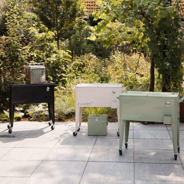 Τροχήλατο Ψυγείο Be Cool - Κρεμ, 92x48xH87