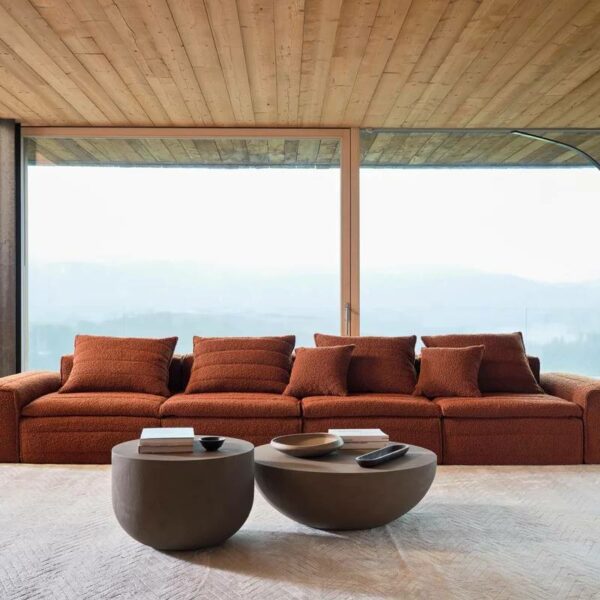 Τραπεζάκι Heiko 44 Όμπρε D120xH23