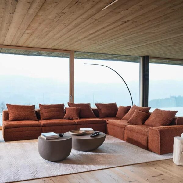 Τραπεζάκι Heiko 44 Όμπρε D120xH23