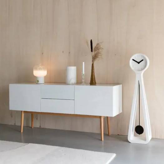 Μπουφές High On Wood - Λευκός, 160x40xH72