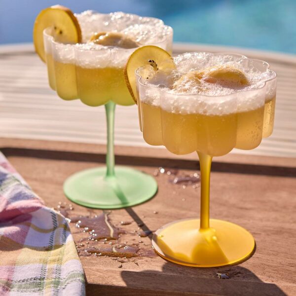 Ποτήρι Cocktail Lillie - Πράσινο, D10xH14