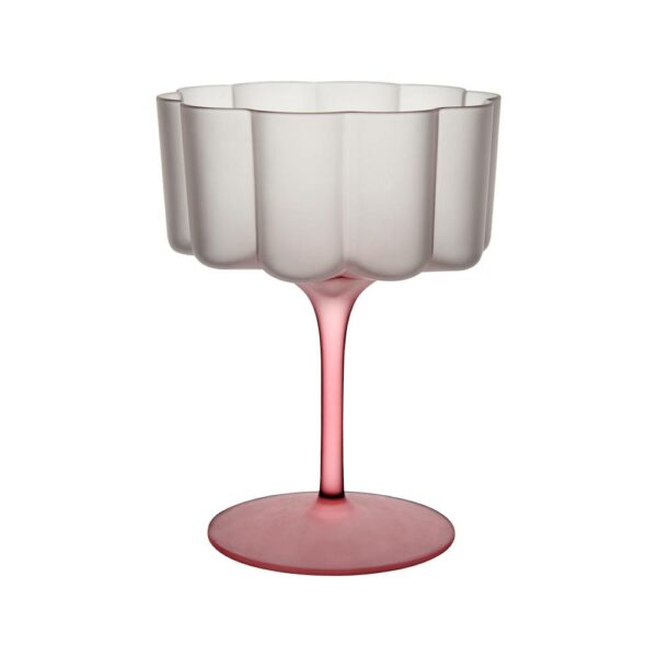 Lillie Cocktail Glass – Pink, D10xH14