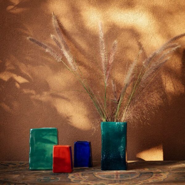 Βάζο Nomad Κόκκινο D4.5xH11