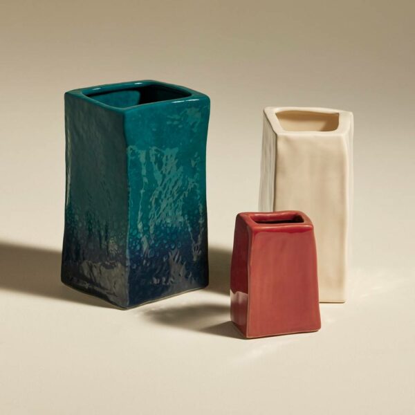 Βάζο Nomad Κόκκινο D4.5xH11