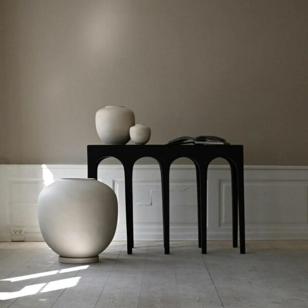 Κονσόλα Bow - Καφέ Απόχρωση, 114x41xH82