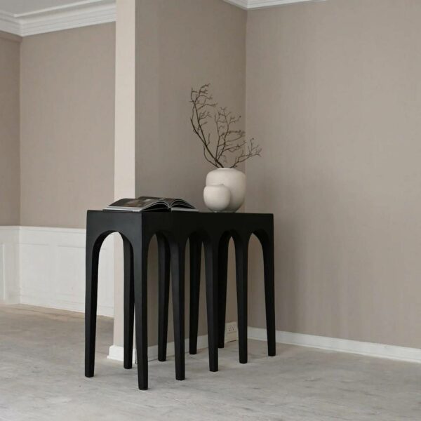 Bow Console - Coffee Colour, 114x41xH82