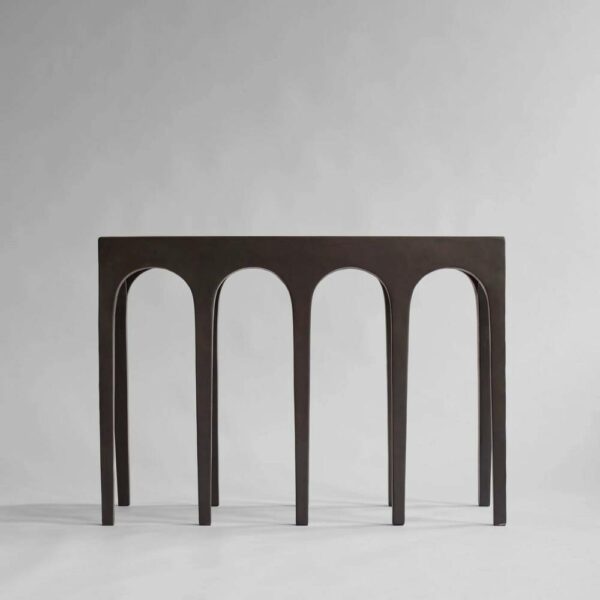 Bow Console - Coffee Colour, 114x41xH82