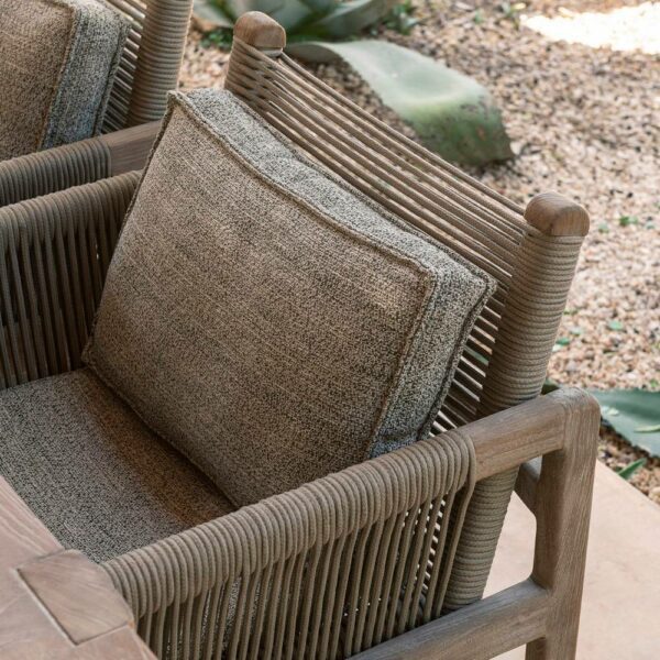 Πολυθρόνα Εξωτερικού Χώρου Carlo - Ξύλο Teak, 65x73xH75