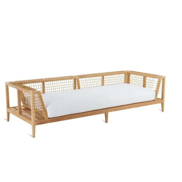 Καναπές Εξωτερικού Χώρου Synthesis - Φυσικό Teak, W260xD100xH65