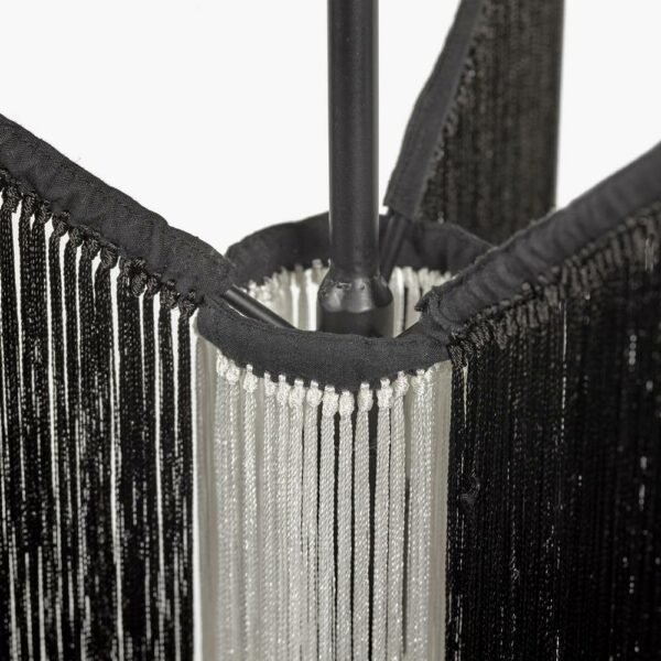 Επιδαπέδιο Φωτιστικό Chan 2 - Μαύρο/Λευκό, 50x40xH200