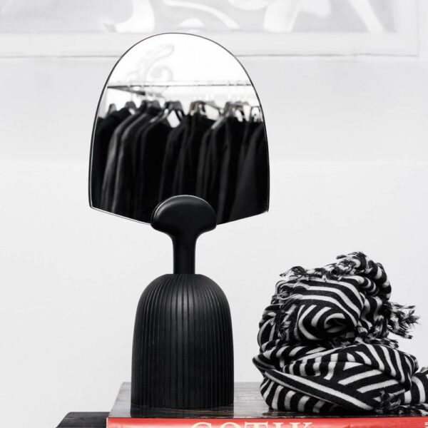 Επιτραπέζιος Καθρέπτης Nur Cuts - Μαύρος, 11xH38