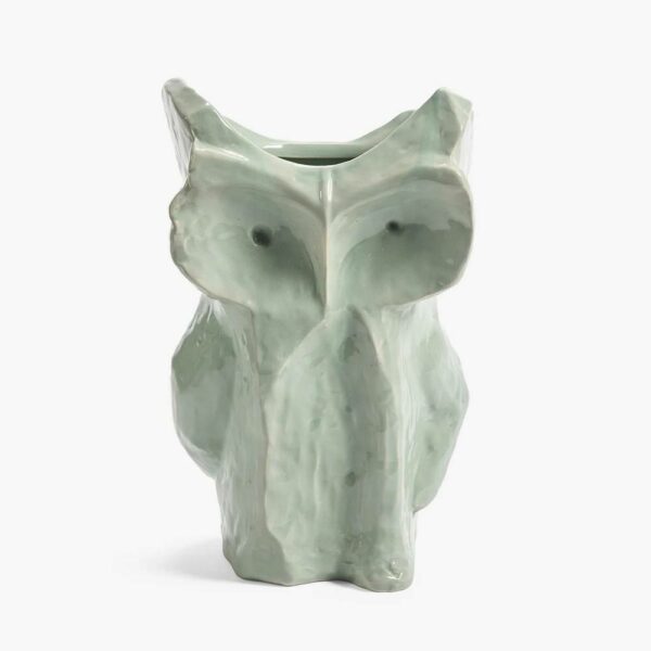 Βάζο Owl - Ανοιχτό Γαλάζιο, 19.5x19.5xH30