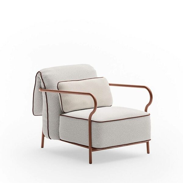 Πολυθρόνα Εξωτερικού Χώρου Salo - Αλουμινένια, 70x105xH80