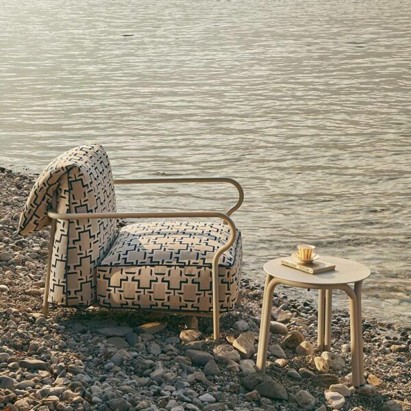 Πολυθρόνα Εξωτερικού Χώρου Salo - Αλουμινένια, 70x105xH80