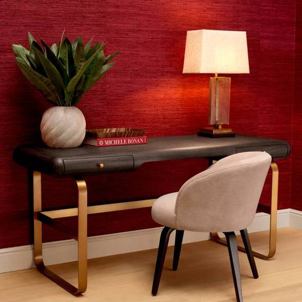 Βάζο Sicilia - Ανοιχτό Καφέ, 34.5xH31