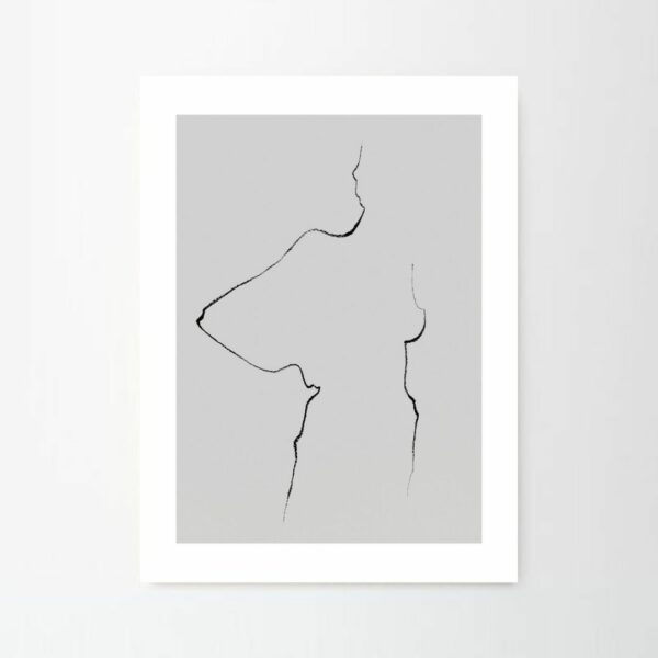 Αφίσα Charlotte - Μίνιμαλ, 30x40