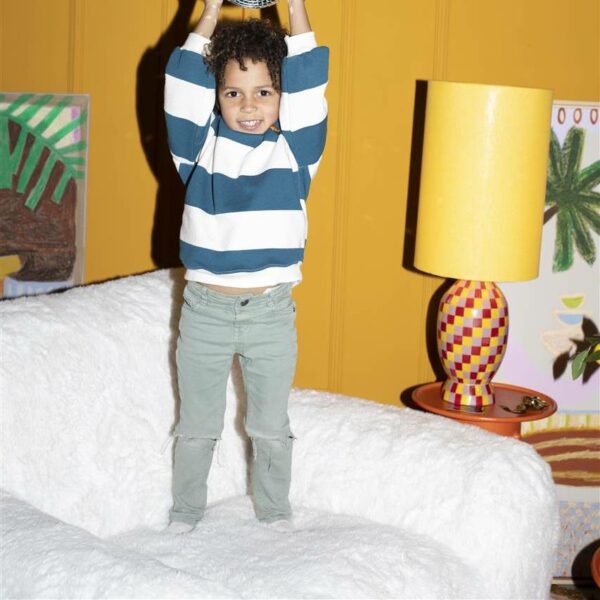 Πολυθρόνα Lounge Cuddle The Yeti - Λευκή, 106x125x78