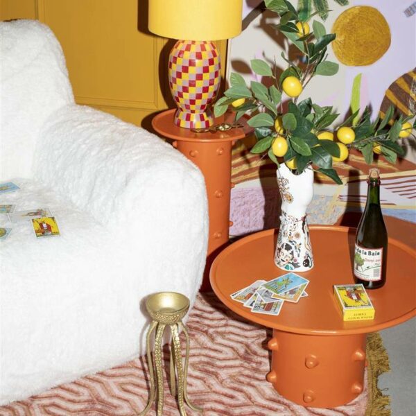 Πολυθρόνα Lounge Cuddle The Yeti - Λευκή, 106x125x78