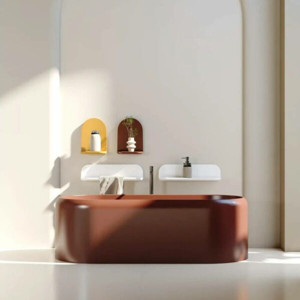 Μπανιέρα Gellybath - Vesuvio Mat, 170x80xH53