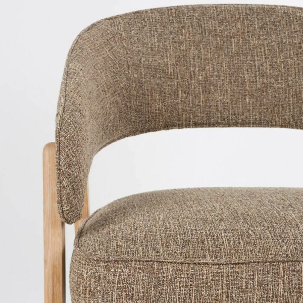 Πολυθρόνα Lounge Bright - Καφέ, 69×71×H76