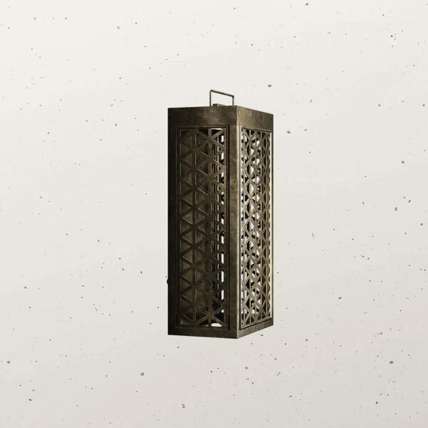 Απλίκα Grid 293.04.OO - Antique Brass, 19x13,5xH40