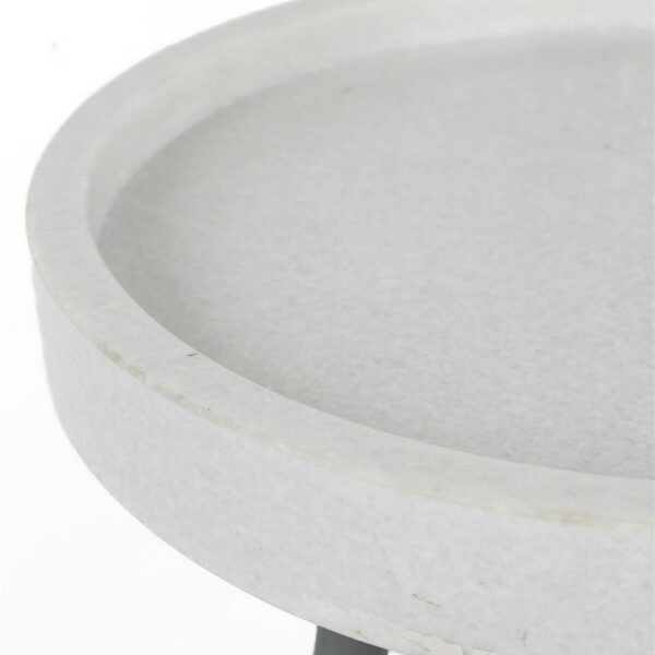 Τραπεζάκι Karrara - Λευκό, D33xH45