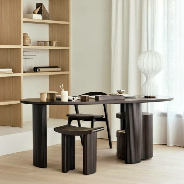 Συρταριέρα Boomerang - Μαόνι, 45x45x55