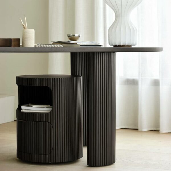 Συρταριέρα Boomerang - Μαόνι, 45x45x55