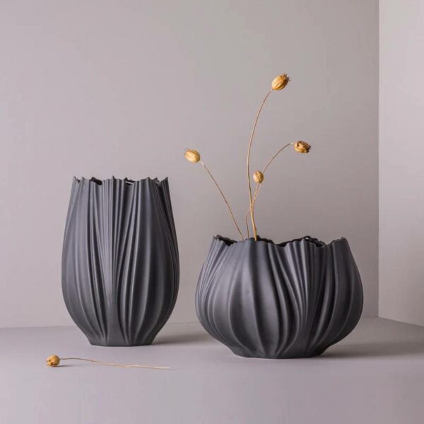 Βάζο Coral Neve P - Λευκό Ματ, 30x30 xH21