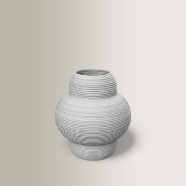 Βάζο Dip G - Ματ Λευκό, 28x28xH32