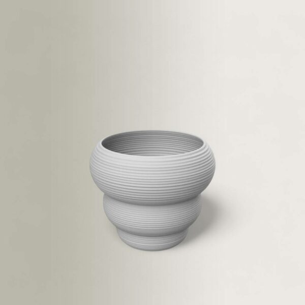 Βάζο Dip P - Λευκό Ματ, 31x31xH24