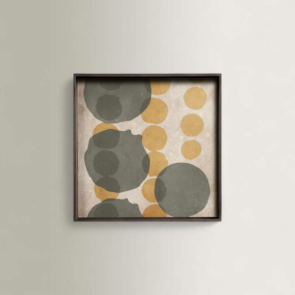 Δίσκος Layered Dots - Τετράγωνος, 51x51x4