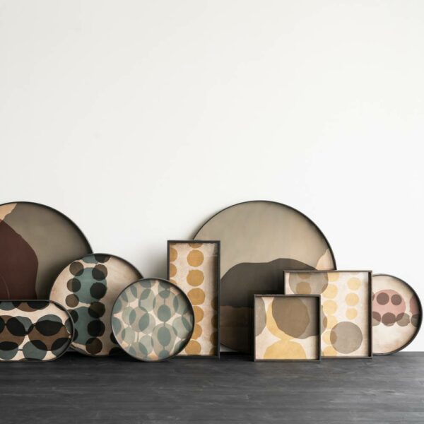 Δίσκος Layered Dots - Τετράγωνος, 51x51x4