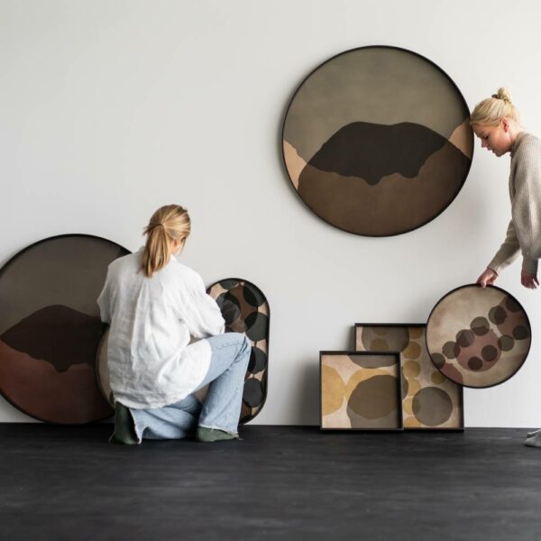 Δίσκος Layered Dots - Τετράγωνος, 51x51x4