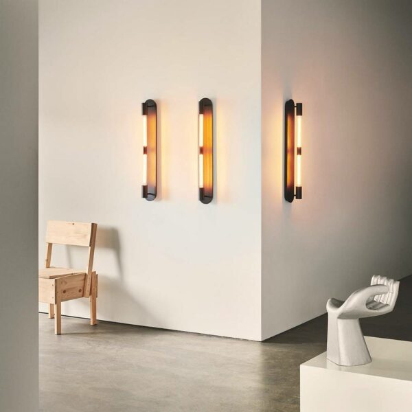 Απλίκα Liberty Double - Μαύρη, 12×13×H83