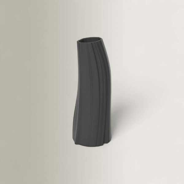 Βάζο Morea - Μαύρο Ματ, 18x18xH42