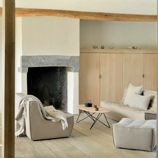 Καναπές N701 - Μπεζ, 210×91×H76