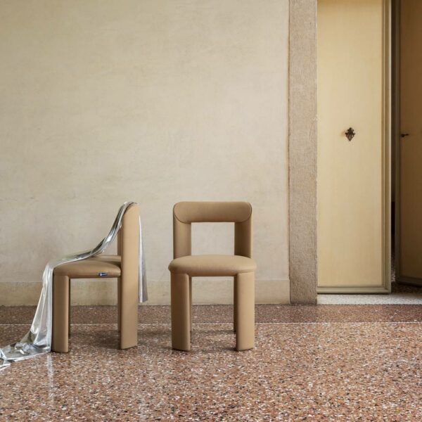 Καρέκλα Amia - Queneau Cacao 03, 50 × 52,3 × H79,2