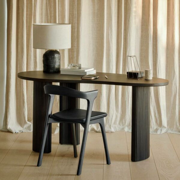 Γραφείο Boomerang - Μαόνι, 160x83 x76