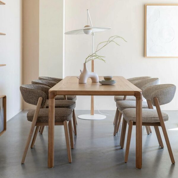 Καρέκλα Bright - Καφέ, 58x57x77