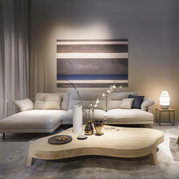 Τραπέζι Σαλονιού Isola - Sucupira natural CNC Milled Rings, 226x148 cm