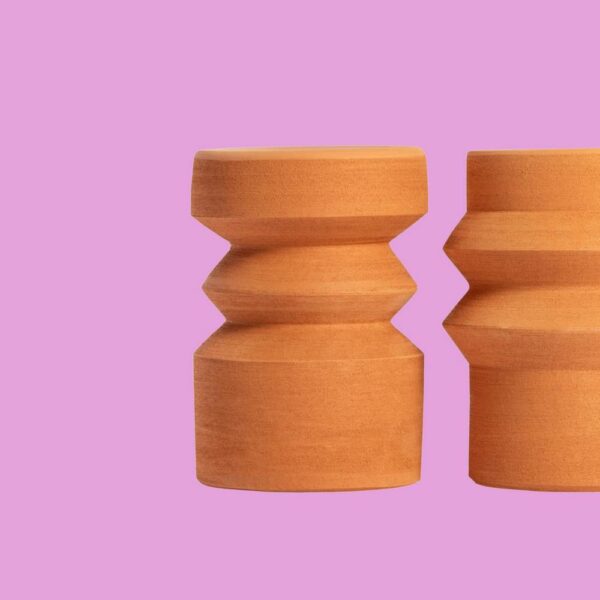 Τραπεζάκι Mila - Baked Clay, 36×H50