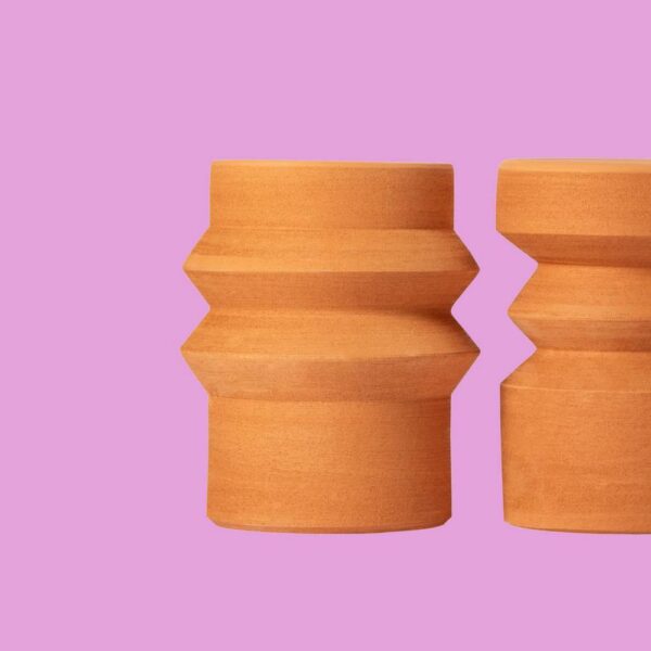 Τραπεζι Σαλονιου Milo – Baked Clay, 49×H50