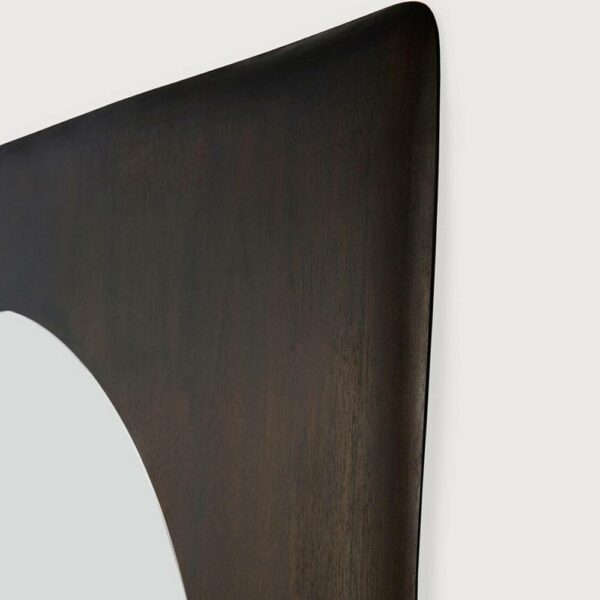 Καθρέπτης PI - Σκούρο Μαόνι, 100x100