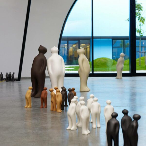 Αγαλματίδιο Visitor Plus - Χακί, 28x21xH75