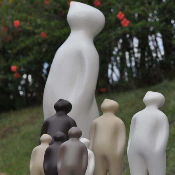 Αγαλματίδιο Visitor Plus - Χακί, 28x21xH75