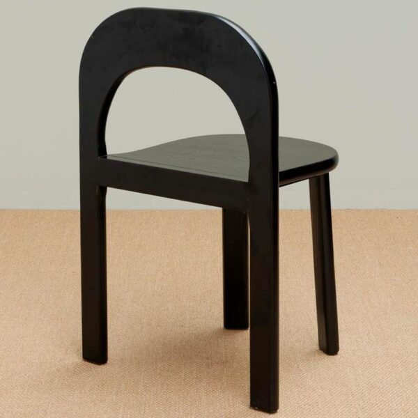 Καρέκλα Mostar - Μαύρη, 50x43xH77