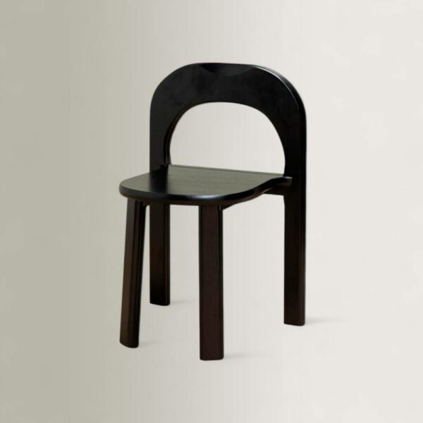 Καρέκλα Mostar - Μαύρη, 50x43xH77